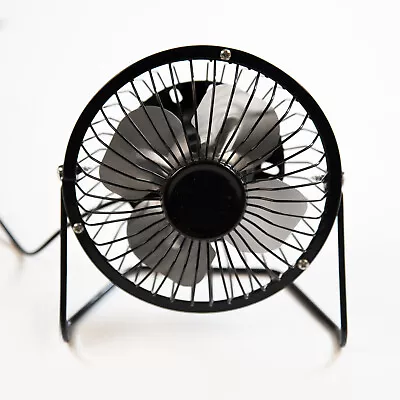 £4.79 • Buy Mini Usb Desk Fan Portable Personal Cooler Small Quiet Usb Powered Table Fan