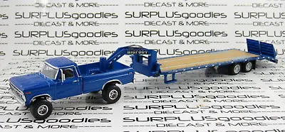 Greenlight 1:64 LOOSE 1976 FORD F-250 F250 Pickup W/BIGFOOT Gooseneck Trailer • $24.95