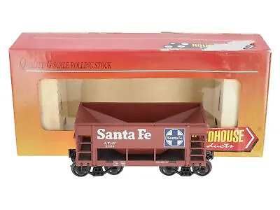 Roundhouse G4163 G Scale Santa Fe Smooth Sided Ore Car #2508 LN/Box • $54.11