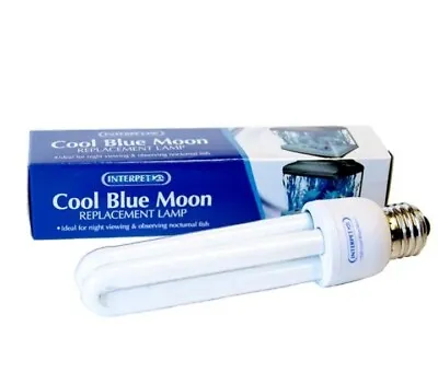 Interpet 15W Lamp Replacement Bulb Bright Day White Cool Blue Moon Fish Pod Tank • £14.99