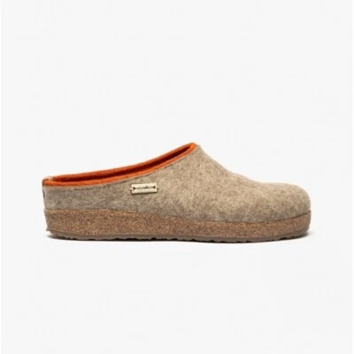 Haflinger KRIS Ladies Wool Slippers Taupe • £69.17