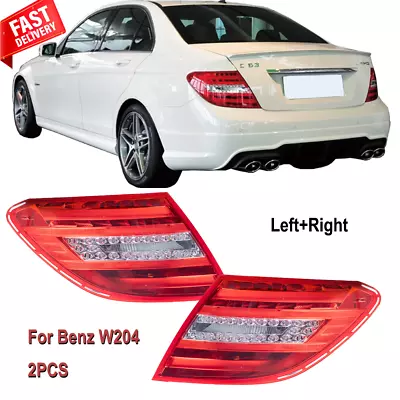 LED Taillights Tail Lights For Mercedes W204 C250 C350 C63 C300 2008 2009 2010 • $175.99