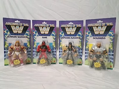 Mattel Masters Of The WWE Universe Wave 6 Lot Of 4 6  Action Figures NIB 2020 • $34.07