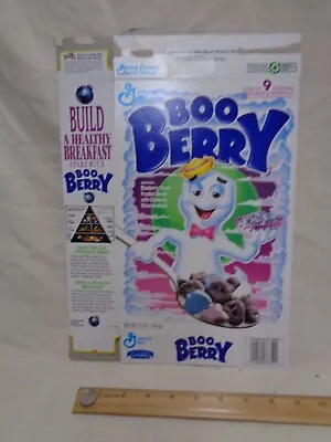 1995 Boo Berry Monster Cereal Box Empty Booberry 1990s Kids Food Vintage • $29.99