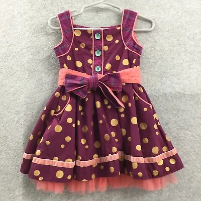 Matilda Jane Dress Size 2 Toddler Girl Nicoletta Multicolor Sleeveless • $20.70