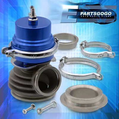 Turbo Charger Psi Boos 50mm External Waste Gate Vband Flange Mounted Jdm Vip Blu • $36.99