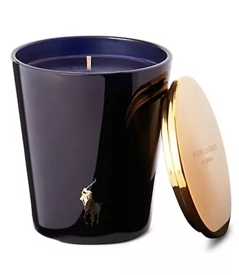 $65 Ralph Lauren Home Candle In Gift Box 265 G Single Wick Scent Round Hill • £48.18