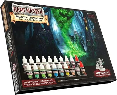 Army Painter Gamemaster: Wilderness Adventures Paint Set Miniature Painting Kit • $54.99