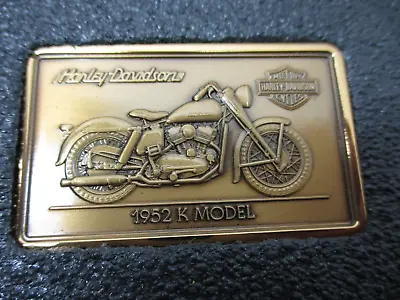 Genuine Harley-davidson 1952 K Model Bronze Ingot With Certifacate • $16