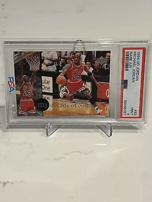 1994 Upper Deck Rare Air Michael Jordan PSA 9 Mint Card #83 Fresh Grade • $0.99