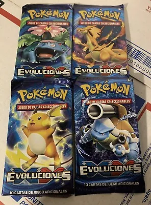 Pokémon TCG: XY Evolutions Booster Pack SPANISH -XY Evoluciones Sealed New!! • $14.99