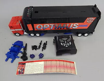 Vintage G1 G2 Transformers Optimus Prime Black Trailer 1992 W Sound • $129.99