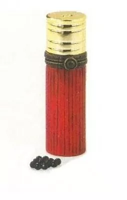 Shotgun Shell PHB Porcelain Hinged Box By Midwest Of Cannon Falls • $14.98