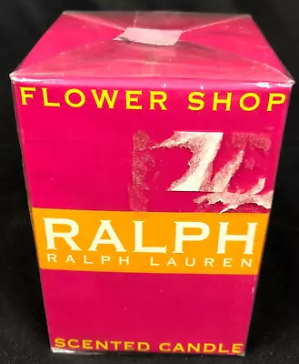 Ralph Lauren Flower Shop Scented Candle 6.5 Oz / 185 G NEW In Box Retired • £37.53