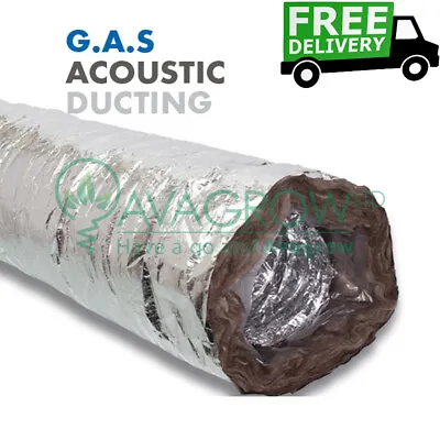 G.A.S 14  355mm Acoustic Flexible Ducting - NEXT DAY FREE DELIVERY!! • £49.99