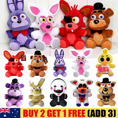 Five Nights At Freddy's FNAF Horror Game Kids Plushie Toy Plush Dolls Gifts AU • $10.49