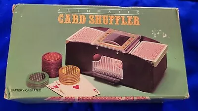 Vintage Automatic Card Shuffler Poker Antique Card Shuffler • $8.88