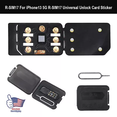 2023 R-SIM17 RSIM Nano Unlock Card For IPhone 13 12 11 Pro Max X XR 8 7 IOS15 5G • $10