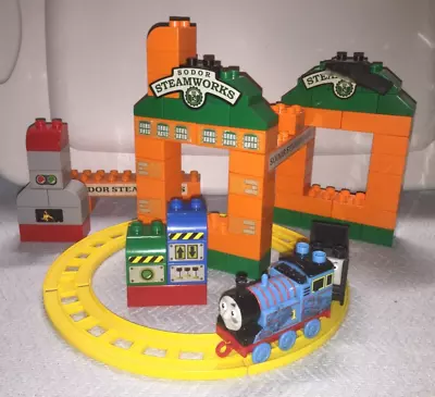 Mega Bloks Thomas At Sodor Steamworks #10635 Junior Builders • $10