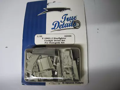 True Details By Squadron Products   1/32  F-104G/J  Starfighter  Cockpit Detail • $9.99