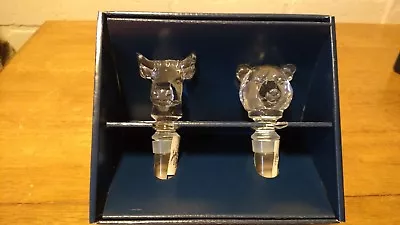 Mikasa Wall Street Bottlestoppers Set Of 2 In Box • $19.99