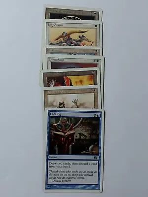 LOT OF 7 Magic The Gathering MTG BETA Revised 7 Assorted Cards  90's & 2000's • $6.99