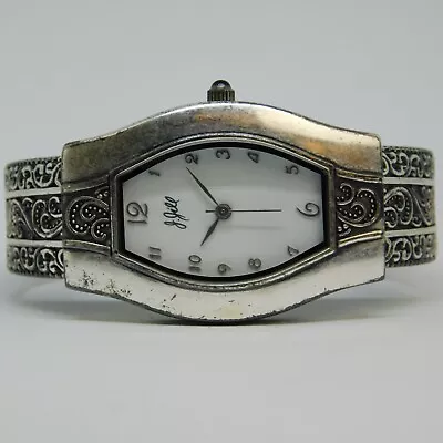 J. Jill Cuff Bracelet Quartz Analog Women's Watch Sz. 6  New Battery • $18.99