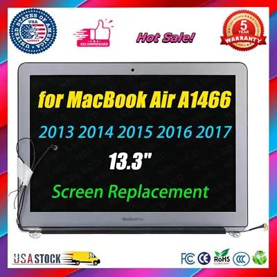 A+ NEW LCD Screen Display Assembly For MacBook Air 13  A1466 2013 2014 2015 2017 • $139.90