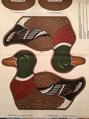 VIP Cranston - Wild Bird Collection 2 Mallard Duck Cut-Out - Uncut -  • $5.98