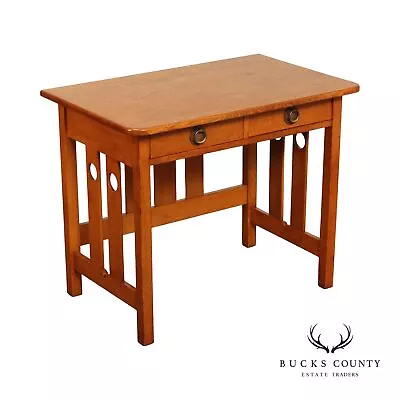 Stickley Brothers Antique Mission Oak Writing Desk • $2395