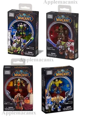 Mega Bloks 91001-91004 Ragerock Ironoak Valoren Colton World Of Warcraft WOW NEW • $44.99