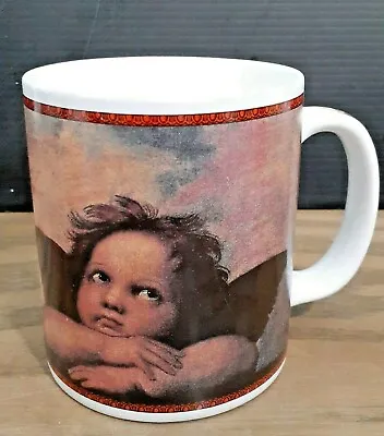 Coffee Mug Cherubs White12oz Mug Raphael Sistine Madonna Painting Renaissance    • £9.64