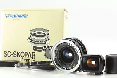 [MINT In Box] Voigtlander SC SKOPAR 21mm F4 For Nikon S With Viewfinder JAPAN • $399.99