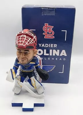 St Louis Cardinals Blues Yadier Molina Theme Bobblehead 9/13/19 With Box • $59.99