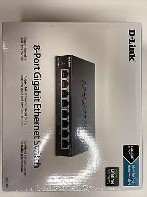 D-Link  DGS-108 8-Port Gigabit Ethernet Switch • $24.90