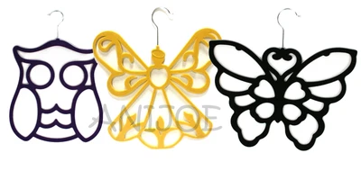 £6.25 • Buy Non-Slip Flocked Hanger/Holder For Scarves, Tidy, Organiser, Wardrobe Hanger 