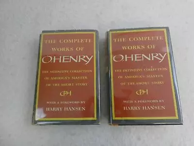 THE COMPLETE WORKS OF O. HENRY 2 Volume Set Doubleday Book Club Editions • $24.95