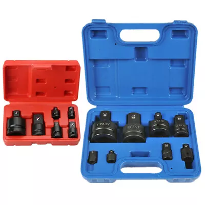 $52.99 • Buy Impact Socket Adaptor Set Ratchet Drive Increaser Reducer Convertor 6 & Or 8pcs