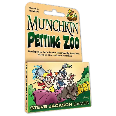 Petting Zoo Munchkin 30 Card Expansion Game Steve Jackson SJG4238 Booster • $13.29