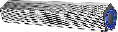 Computer Speaker Sound Bar Bluetooth Wireless Desktop PC Laptop Music Gaming NEW • $49.90