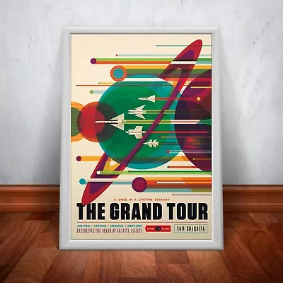 $62.55 • Buy Grand Tour - NASA Poster Print. A3 A2 A1 Large Sizes