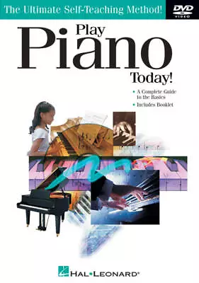 Learn To PLAY PIANO TODAY Complete Guide To Basics Lesson Beginner Tutorial DVD • £9.99