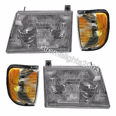 Monaco Diplomat 2001 2002 2003 4 Pc Set Headlights Head Lights Corner Lamps Rv • $120