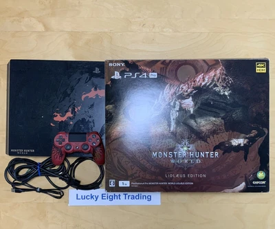 $655.62 • Buy PS4 Monster Hunter World LIOLAEUS EDITION Pro 1TB Box Console [BX]