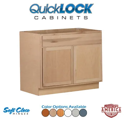 $522.99 • Buy Quicklock RTA (Ready-to-Assemble) Base Kitchen Cabinets | Made In America