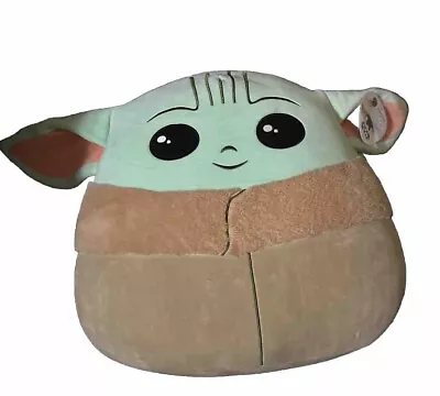 NWT Squishmallow 💚 Baby Yoda 💚 20” Mandalorian Stuffed Toy Soft Fuzzy Comfy • $198