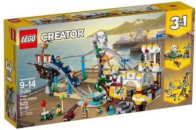 Lego Creator (3 In 1) 31084 Pirate Roller Coaster Brand New Sealed Retired  • $159.95