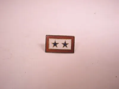 US Military Sons (two) In Service Vintage ENAMEL Tie Tack Lapel Pin • $19.49