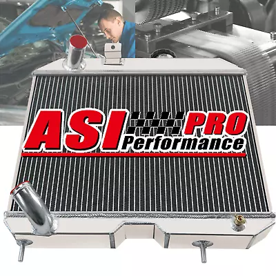 3 ROW Aluminum Radiator Fit 1941-1952 Jeep Willys MB/CJ-2A/M38 & Ford GPW PRO • $129