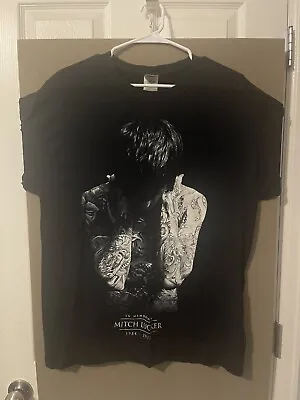 Suicide Silence RIP Mitch Lucker T-Shirt Adult Large Black Big Print Deathcore • $19.99